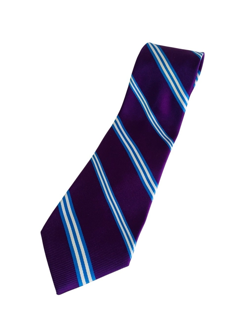 Brooks Brothers Makers Purple Striped Tie